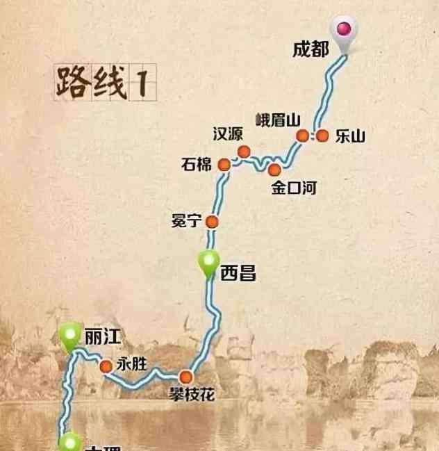 四川自驾游路线查询 四川自驾游最佳路线图