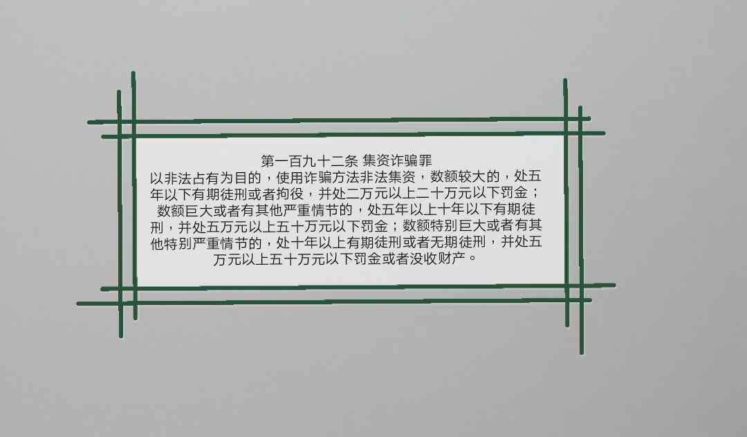 蔺文财 浅谈集资诈骗罪Fund fraud