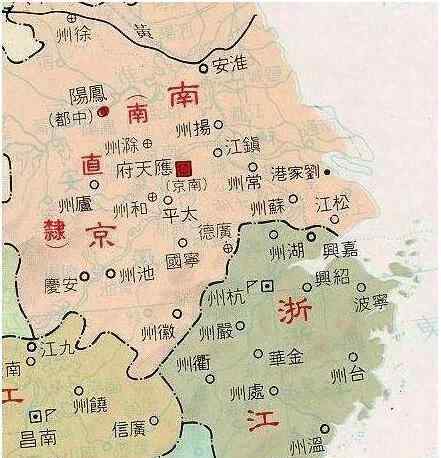 南直隶 明朝最强的“南直隶”，为何被清朝拆分，变成现在的江苏安徽上海
