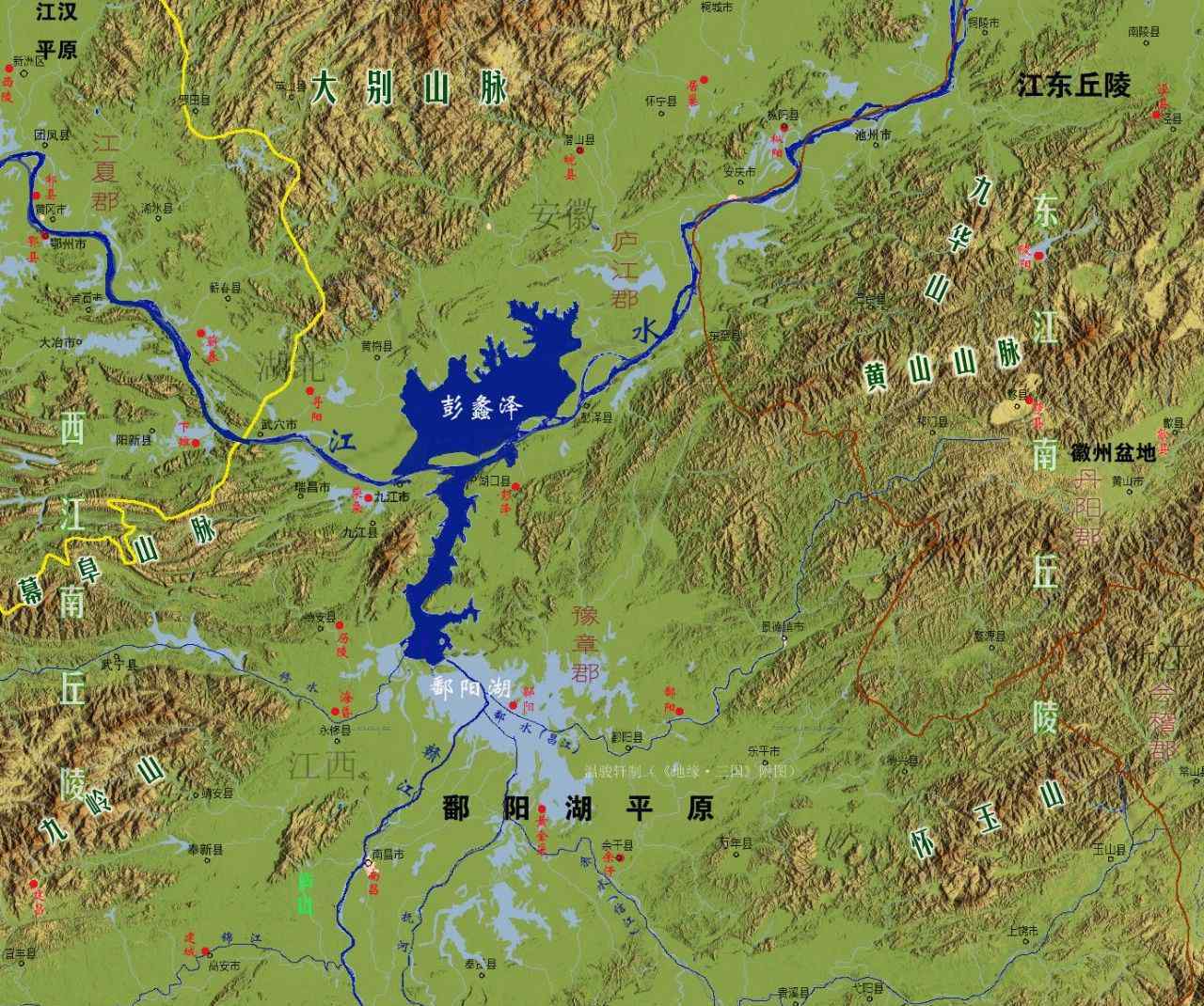 云梦泽 云梦泽与彭蠡泽,古代的大湖究竟有多大?