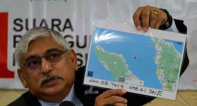马航飞机失踪 是MH370吗？“火球”出现在马航飞机失踪地点附近的天空