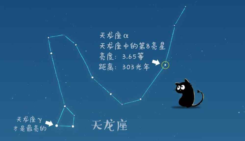 天龙座 天龙座α——曾经的和未来的北极星