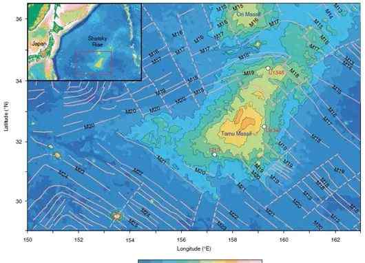 大塔穆火山 Nature Geoscience：西太平洋大塔穆火山形成机制的新认识 |中科院南海所林间团队张锦昌副研究员与多国科学家合作完成