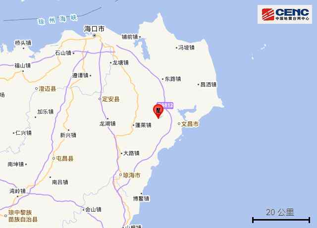 海南地震 昨晚，海南发生2次地震！