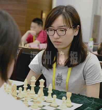 阮露斐 全国国际象棋乙级联赛落幕 温州业余选手获第四