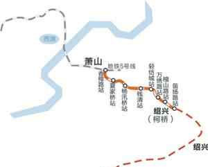绍兴到杭州 绍兴到杭州城际铁路明年开建 全程仅需20多分钟