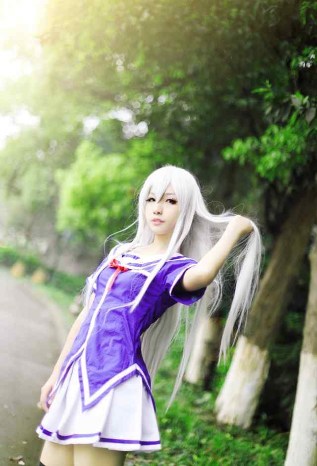 夏川真凉 《我女友与青梅竹马的惨烈修罗场》cosplay正片图赏：夏川真凉