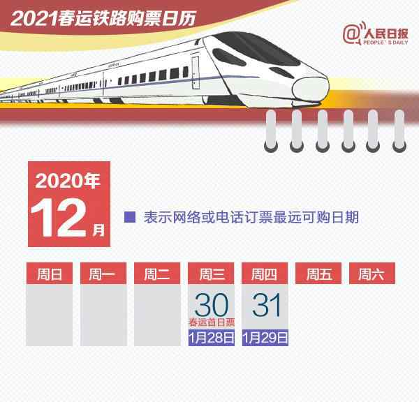 超实用2021春运购票日历来了 收藏！ 目前是什么情况？