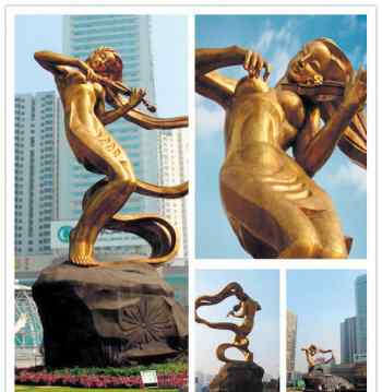 中国城市雕塑 中国十大正能量城市雕塑 长沙芙蓉路旁雕塑入选