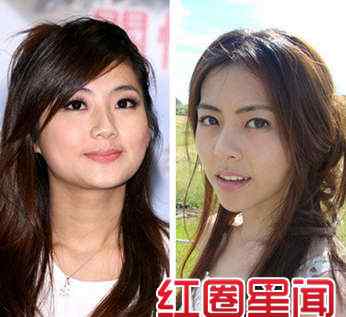 任容萱 任容萱和任家萱合照容貌对比差异大 任容萱和任家萱有血缘关系
