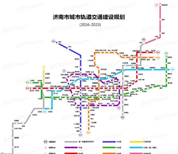 济南轻轨最全线路，快来看看是否经过你家？