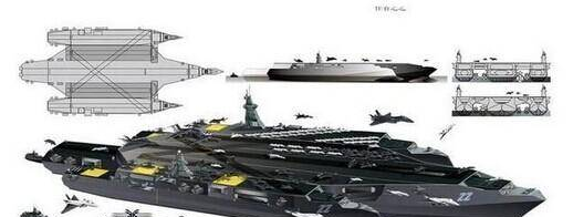 中国有必要建50万吨浮岛式航母？这很可能只是美军制造的阴谋！