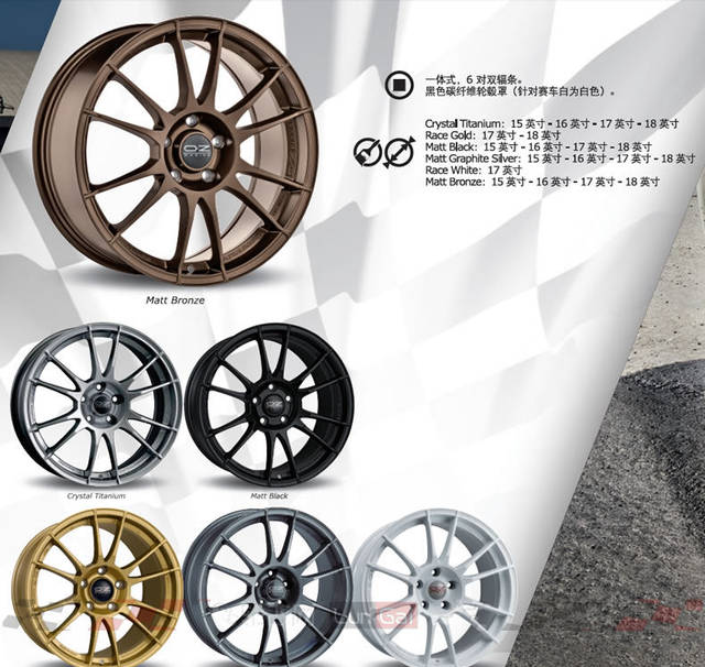 OZ Ultraleggera及HLT版轮毂细节展示