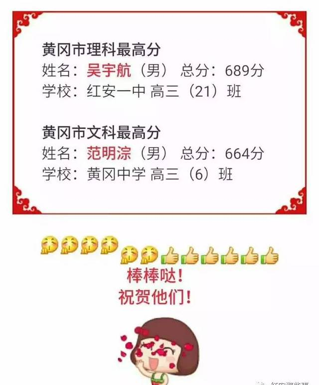 扬眉剑出鞘！红安一中又出全地区状元郎！