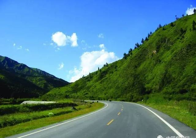 国道G213美景在路上