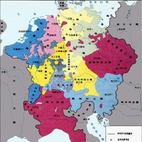 六张地图搞懂德国的版图变迁，虽然领土严重缩水，但还是强国！