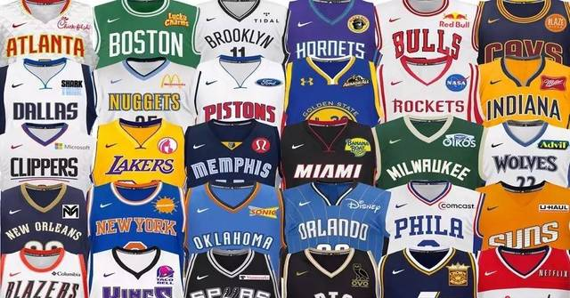 NBA球衣赞助商大盘点，你了解他们吗？