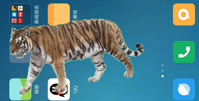 在手机里养一只老虎做宠物