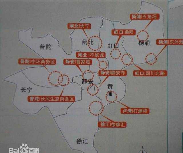 上海各区排名：上海各区按繁华程度（含上海顶级富人区）最终排名16区排行榜