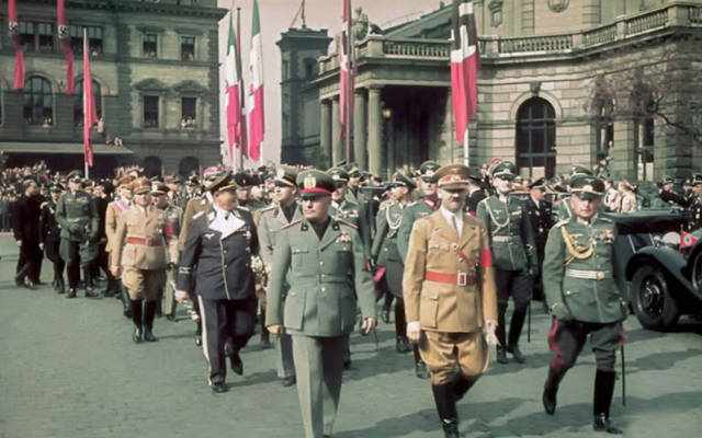 二战前夕纳粹德国阅兵典礼，爆发出的战争潜力让英法恐惧