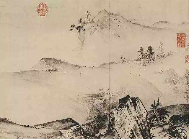在宋画山水中来一场说走就走的旅行——图解夏圭《溪山清远图》