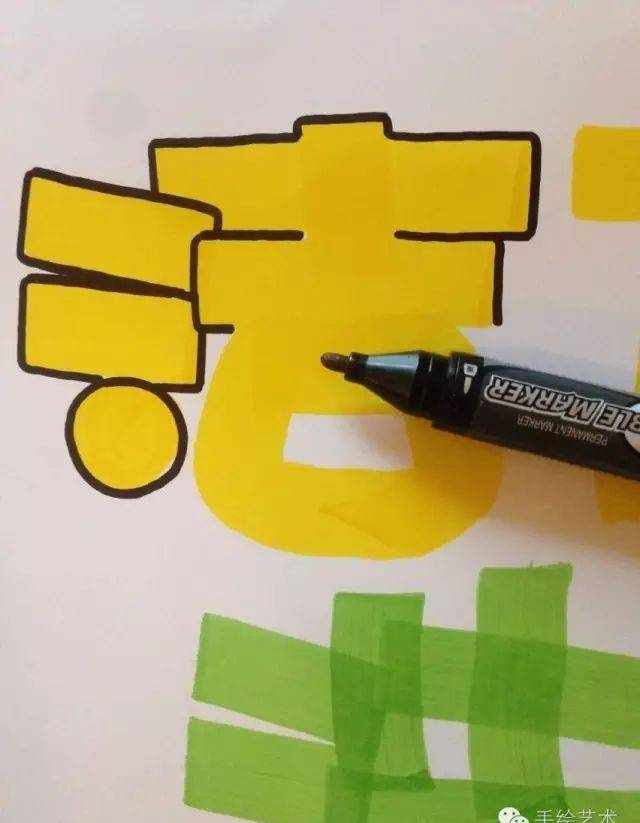 简洁而美感的手绘POP海报教程及欣赏