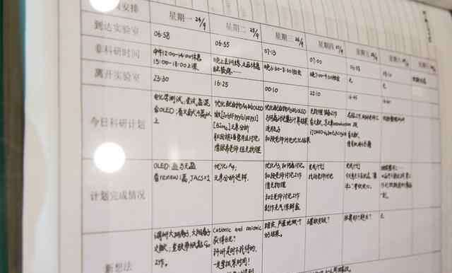清华学霸计划表 清华学霸的计划表公布！你和学霸差点也许就这一点