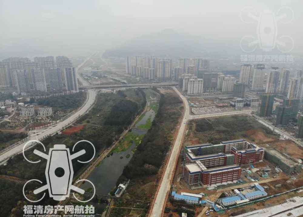 福清一中吧 福清各个片区的部分重点项目工程进度如何？实况航拍一探究竟！