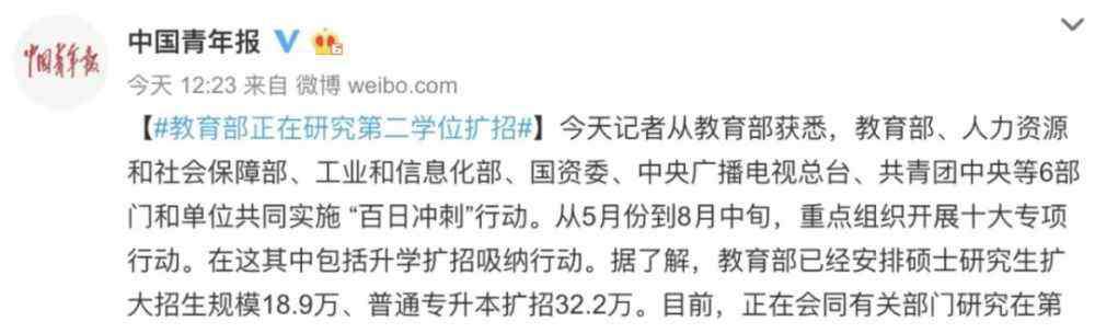 北大二学位 确定！第二学位招生开始！含复旦、北大！
