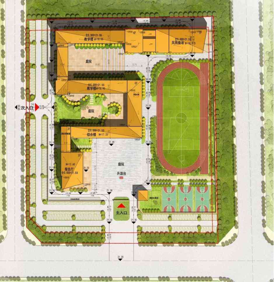 禹城市实验小学 真好看！禹城实验小学新校区效果图出炉！长么样？