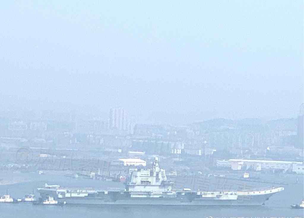 首艘国产航母海试 建军92周年的日子，首艘国产航母出海海试