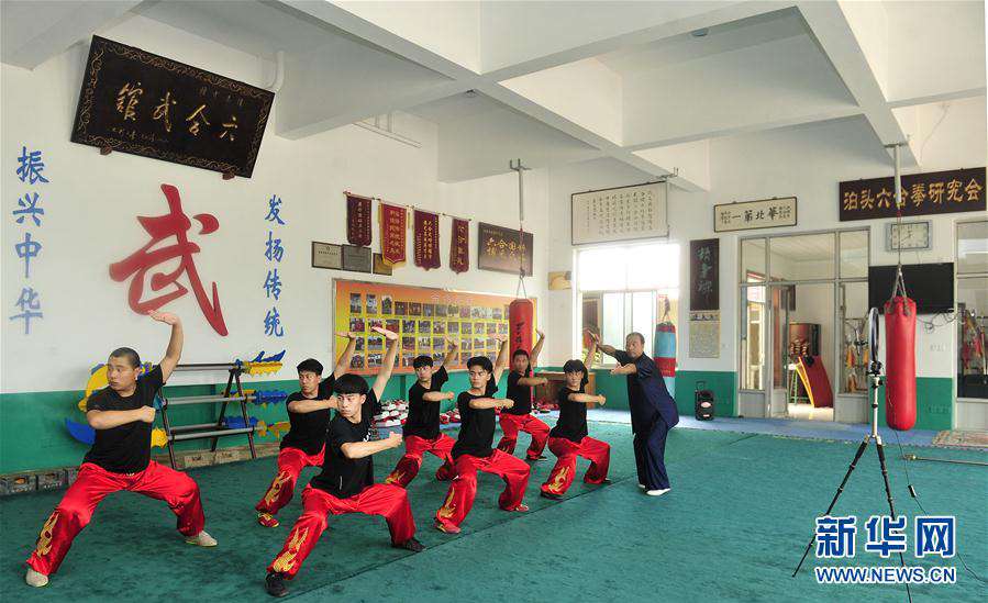  老拳师暑期“触网”传非遗