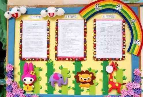 幼儿园家园联系栏布置图片 新学期幼儿园布置家园联系栏？值得老师们参考哦！