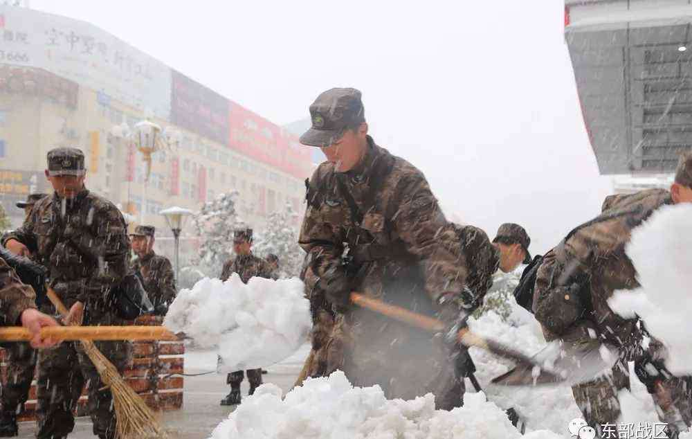 汪键 点赞！子弟兵这场“雪仗”打得真漂亮