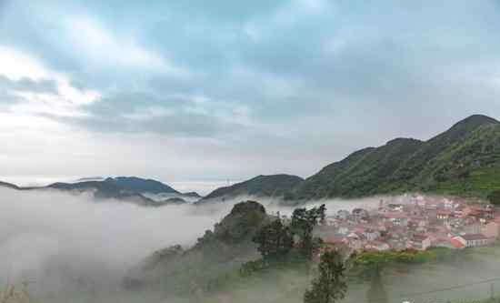 白云海 王中王围棋比赛地嵊州 观西白云海赏美丽乡村