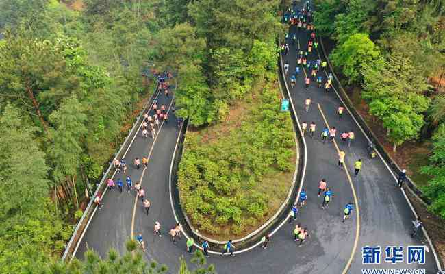 东溪大峡谷 航拍：福建永春高山徒步赛 奔跑在“最美赛道”上
