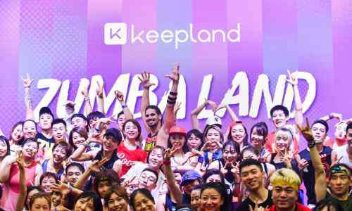 热舞派对 Keepland尊巴热舞派对席卷京城 引爆百人运动盛宴