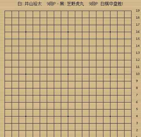本因坊 棋圣名人争本因坊宝座 井山裕太先发制人拿下首局