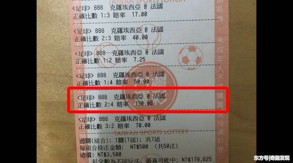 2014世界杯赔率 世界杯法国4:2克罗地亚再夺冠，网友晒买中赔率 原来这么高！