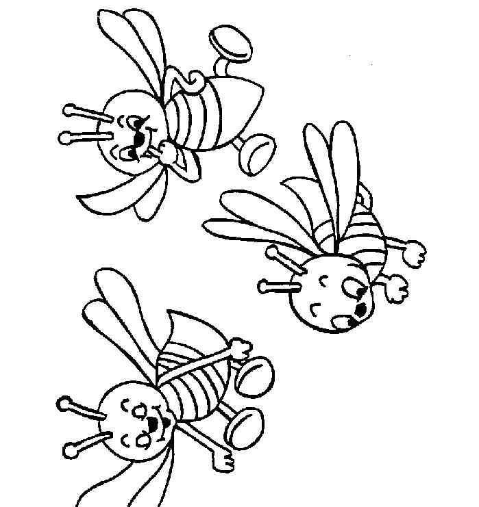 蜜蜂的简笔画 可爱的蜜蜂简笔画图片_可爱的蜜蜂儿童绘画图集