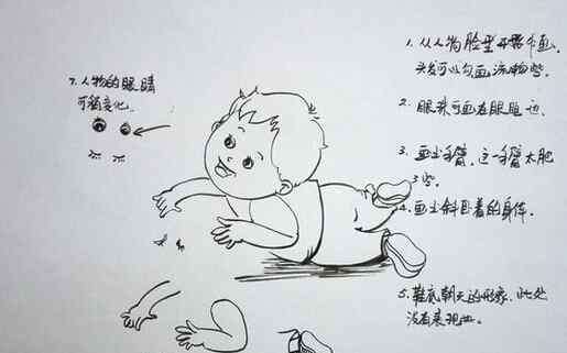 小男孩简笔画图片大全 人物简笔画图片大全-可爱的小男孩