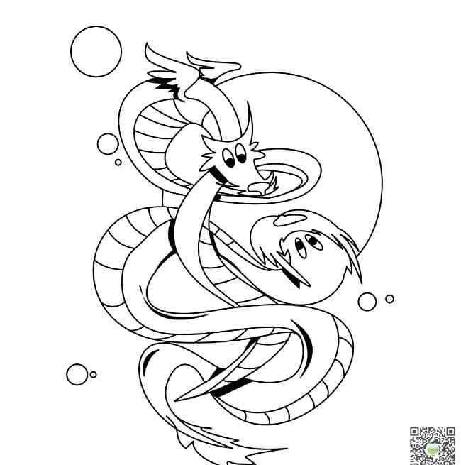 中国龙图片简笔画 中国龙儿童简笔画图片_儿童绘画作品图集