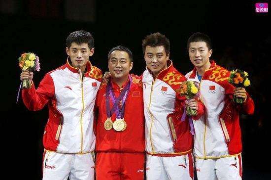 伦敦奥运会乒乓球 国乒男队在2012年伦敦奥运会包揽所有项目金牌 勇夺男团冠军详情