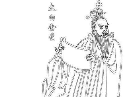 太上老君图片 神话传说人物简笔画_太上老君的图片