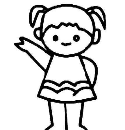 农夫简笔画 小朋友的人物的简笔画图片