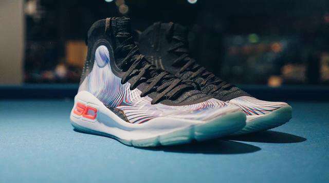 库里战靴 库里四代战靴 Curry 4 More Magic 开箱细节及上脚图