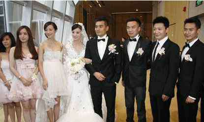 陈龙老婆 陈龙老婆是谁_陈龙章龄之结婚照