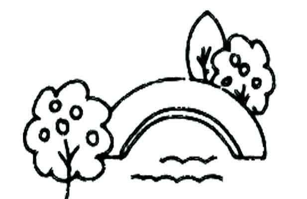 美丽校园简笔画 秋天的美丽景色简笔画_最美的秋天