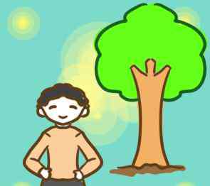 小学生植树图画 植树节的小学生简笔画原创教程步骤