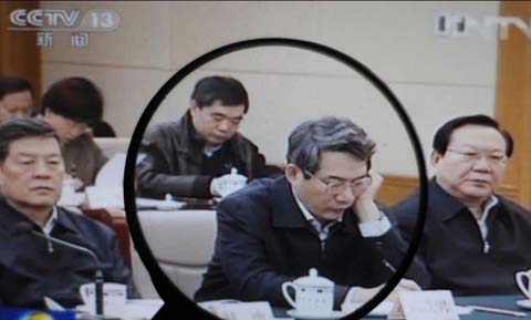 图为：2013年1月29日，北京，新闻联播播出了国家发